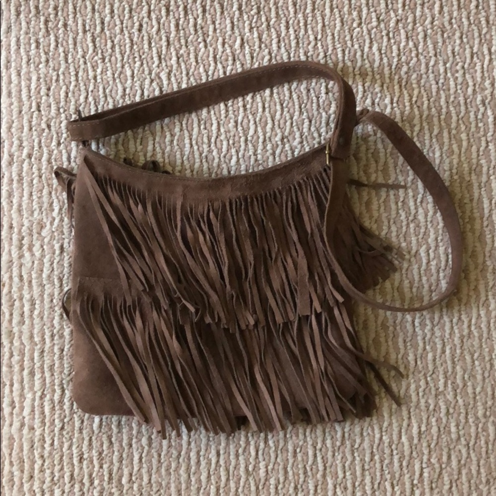 Brandy Melville Fringe Boho Coachella Bag